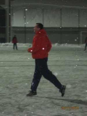 rozcvička atleta Lehyho